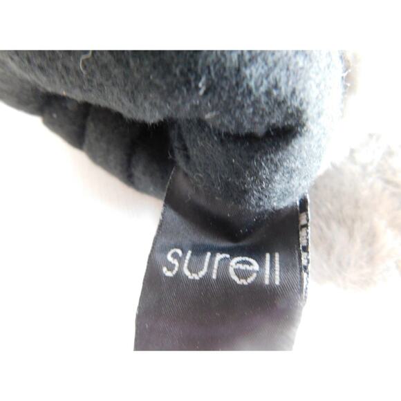Surell Womens Black Faux Fur Trim Gloves Size Small New - Picture 4 of 7